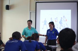 7. โครงการพัฒนาสมรรถนะนักศึกษา "กิจกรรมการอบรมผู้ตัดสินกีฬาบาสเกตบอล"
